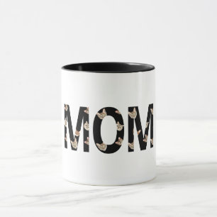 caneca de café da mãe de gato giro