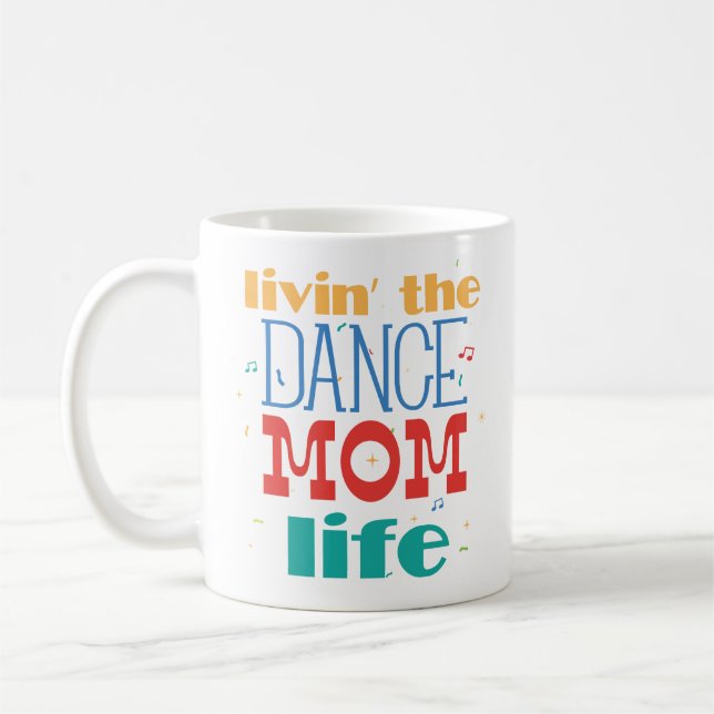 Caneca de café da mamã da dança de torneira de Hip (Esquerda)