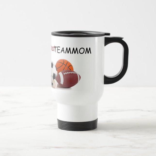 Caneca de café da mamã da equipe (Direita)