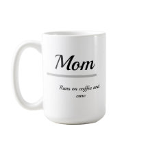 Caneca de Café da Mamãe – Funciona com Café e Cari
