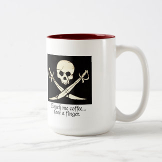Caneca de café da manhã do pirata