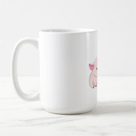Caneca de Café da Manhã Porco Mal-Humorado Engraça