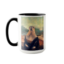 Caneca de Café da Marmota Lisa