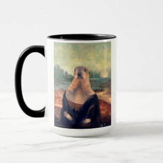 Caneca de Café da Marmota Lisa