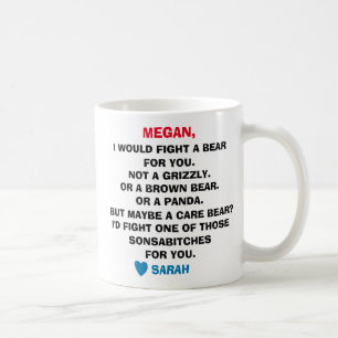 Caneca de café da melhor amiga, presentes engraçad