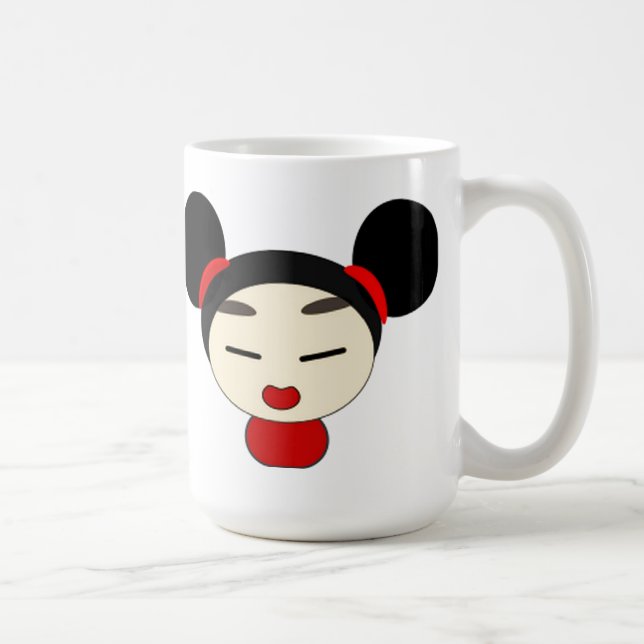 Caneca de café da menina de China (Direita)