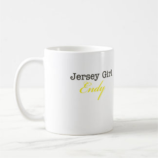 CANECA DE CAFÉ DA MENINA ENDY DO JÉRSEI - BRANCO