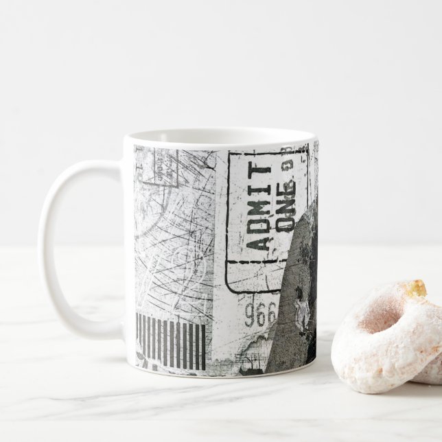 Caneca de café da monge de Thelonius (Com Donut)