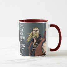 Caneca de café da motivação de Mythica