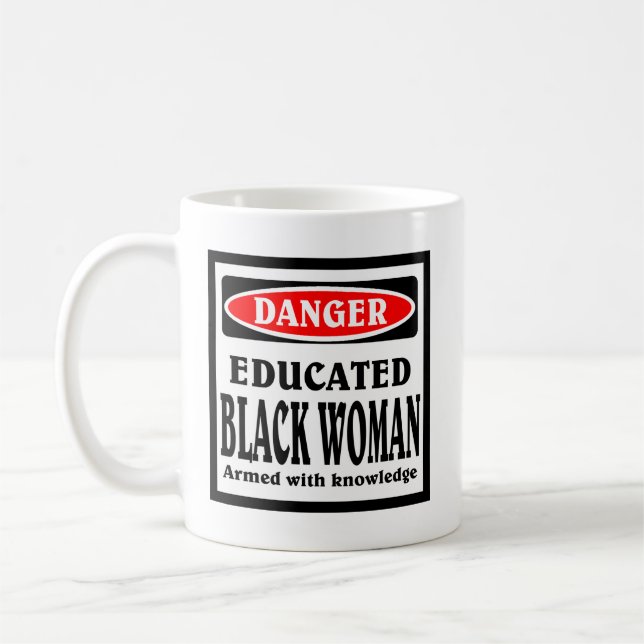 Caneca de café da Mulher Negra. (Esquerda)