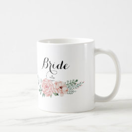 Caneca de café da noiva