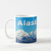 Caneca de Café da Paisagem do Denali do Alasca Lem