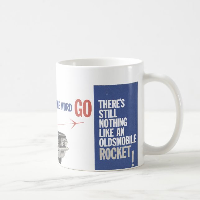 Caneca De Café Da palavra vá! (Direita)