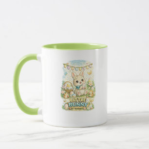Caneca de Café da Páscoa do Coelhito