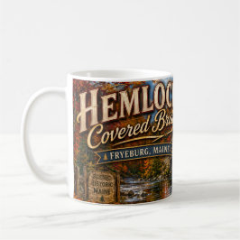 Caneca de Café da Ponte Coberto de Hemlock Fryebur