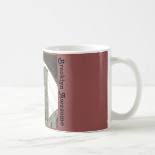 Caneca de café da ponte de Brooklyn