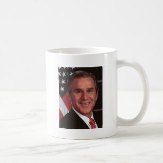 Caneca de café da presidente bush