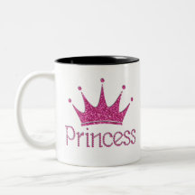 Caneca de café da princesa Coroa