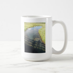 Caneca de café da reflexão do pai e do filho