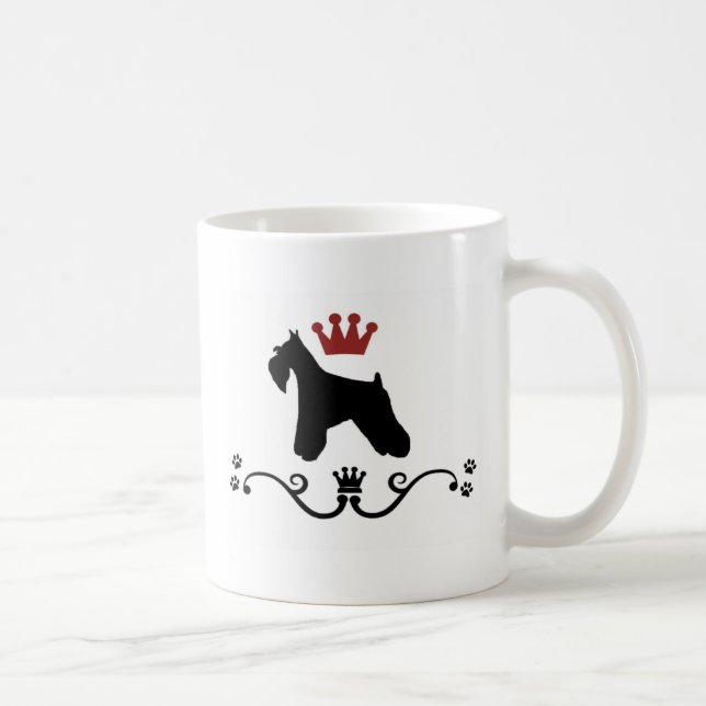Caneca de café da regra dos Schnauzers (Direita)