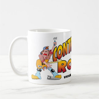 Caneca de café da rocha dos contratantes