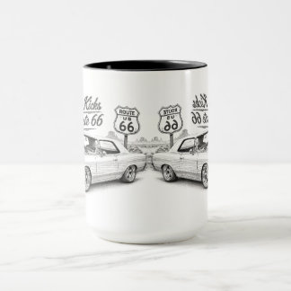 Caneca de Café da Rota 66