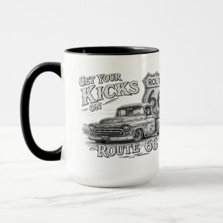 Caneca de Café da Rota 66