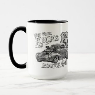 Caneca de Café da Rota 66