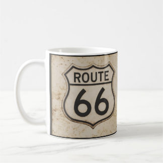 Caneca de Café da Rota 66 Vintage