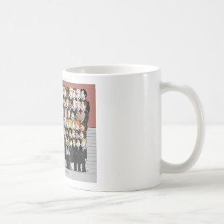 Caneca de café da seção J