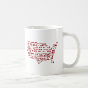 Caneca de café da senhorita Adolescente EUA