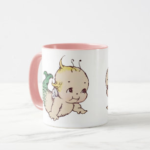 Caneca de café da sereia de Kewpie