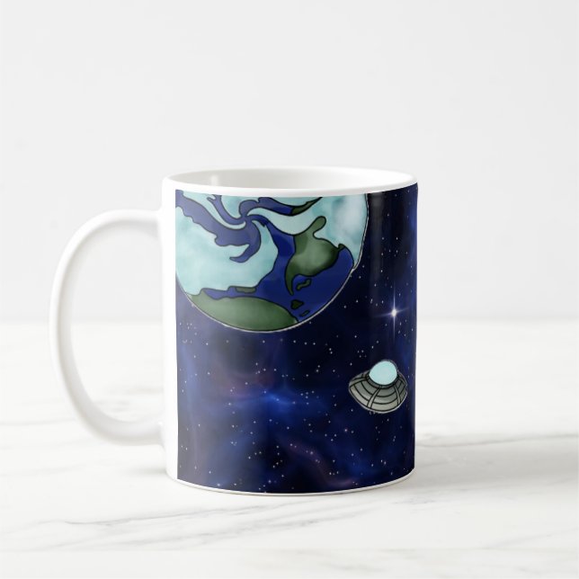 Caneca De Café Da Terra a Vênus (Esquerda)