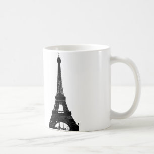 Caneca de café da torre Eiffel