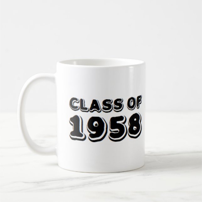 caneca de café da turma de 1958 (Esquerda)