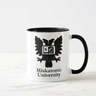 Caneca de café da universidade de Miskatonic
