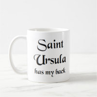 caneca de café da Úrsula santo