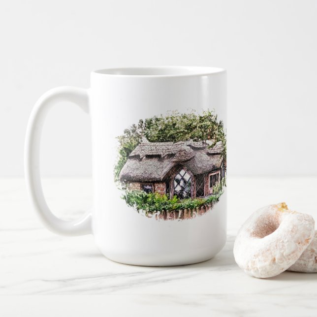 CANECA DE CAFÉ DA VELHA INGLATERRA (Com Donut)