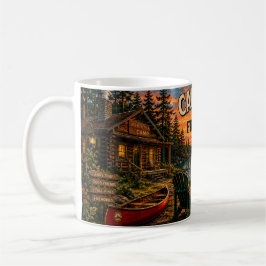 Caneca de Café da Vida no Acampamento Fryeburg Mai