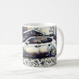 Caneca de café da WTI de Subaru WRX