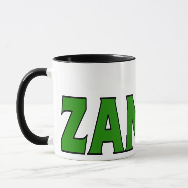 Caneca de café da Zâmbia (Esquerda)