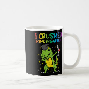 Caneca De Café Dab I Cruzou Jardim de Infância no Dia Passado