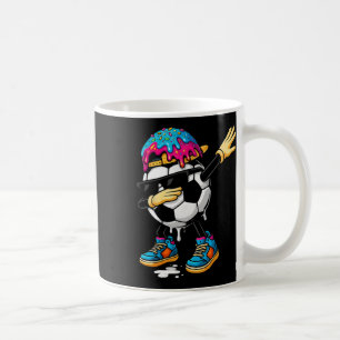 Caneca De Café Dabbing Futebol Sorvete Drip Para Meninos Futebol