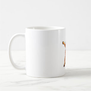 Caneca De Café Dabbing Giraffe Papais noeis T Camisa Crianças De