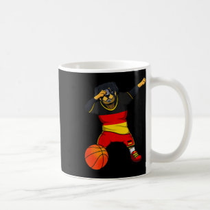 Caneca De Café Dabbing Rottweiler Alemanha Jersey Alemão Sketll L