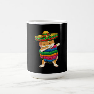 Caneca De Café Dabbing shiba inu dog Cachorro Cortado México P