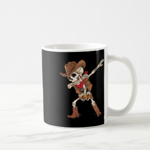 Caneca De Café Dabbing Skeleton Cowboy Halloween Costume Boys Men