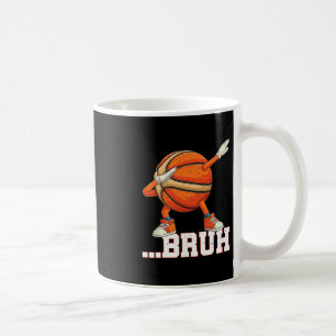 Caneca De Café Dabbing Sketll Ll Bruh Garotos Engraçados Jogador