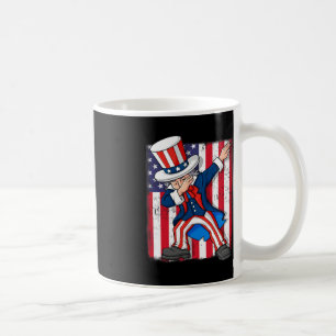 Caneca De Café Dabbing Tio Sam 4 De Julho Dab Boys Meninas Crianç