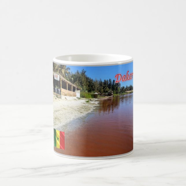 Caneca De Café Dacar - Senegal - Panorama - (Centro)